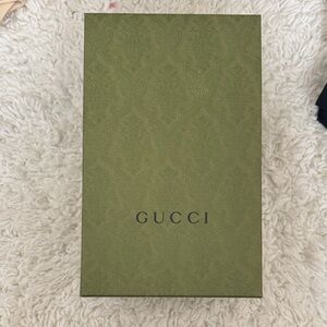 Gucci Olive Green Patterned Box